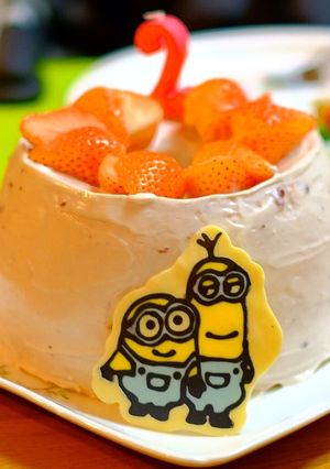 ミニオンズ♡キャラチョコ-レシピのメイン写真