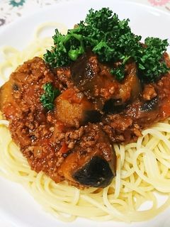 なすのボロネーゼ-レシピのメイン写真