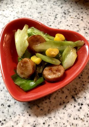簡単☆香味ペーストで野菜炒め♪-レシピのメイン写真