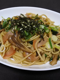 舞茸とほうれん草の和風パスタ♪-レシピのメイン写真