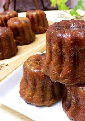 簡単カヌレ!〜カカオニブバージョン〜-レシピのメイン写真