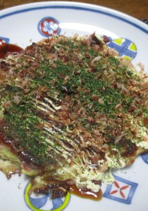おひとりさまのじゃがいもでお好み焼風-レシピのメイン写真