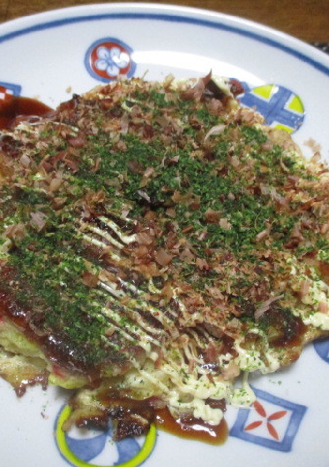 おひとりさまのじゃがいもでお好み焼風-レシピのメイン写真