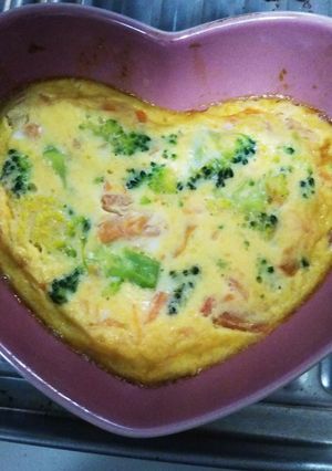 離乳後期☆トマトとブロッコリーのココット-レシピのメイン写真