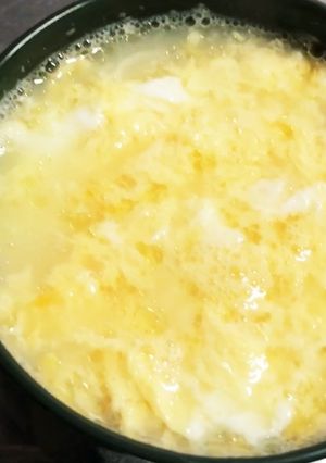 簡単！時短！ふわトロ中華風かき卵スープ-レシピのメイン写真