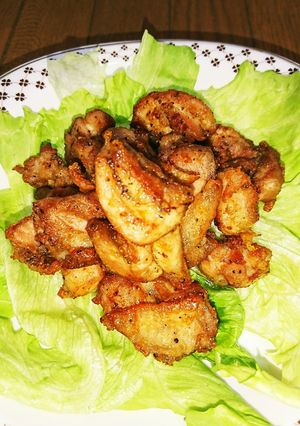 レモン水で柔らか塩鶏唐揚げｻｯｸｻｸ～-レシピのメイン写真