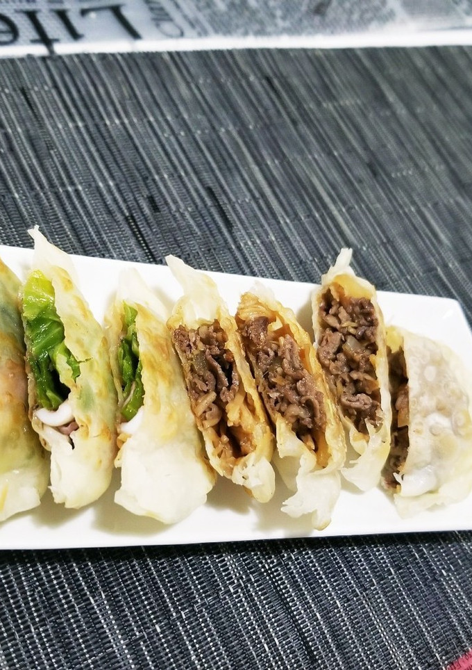 餃子の皮で残りもの処理-レシピのメイン写真
