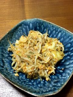 もやしと卵のキムチ炒め-レシピのメイン写真