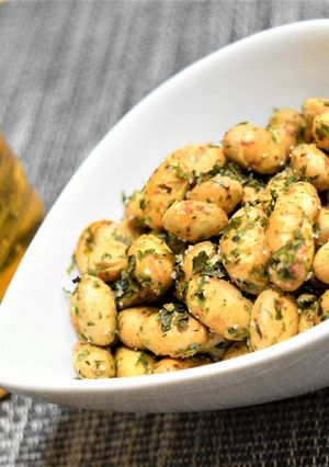 すぐできるおつまみ!大豆の青のり和え-レシピのメイン写真