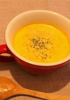 ＊すりおろしにんじんのミルクスープ＊-レシピのメイン写真
