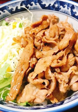 甘辛豚バラ丼-レシピのメイン写真