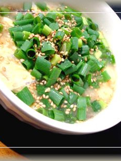 鶏そぼろと餅の雑炊-レシピのメイン写真
