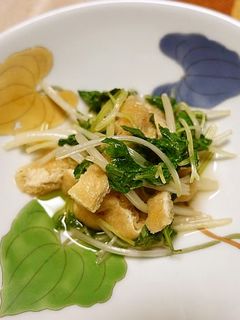 ホワイトセロリと薄揚げのさっと煮-レシピのメイン写真