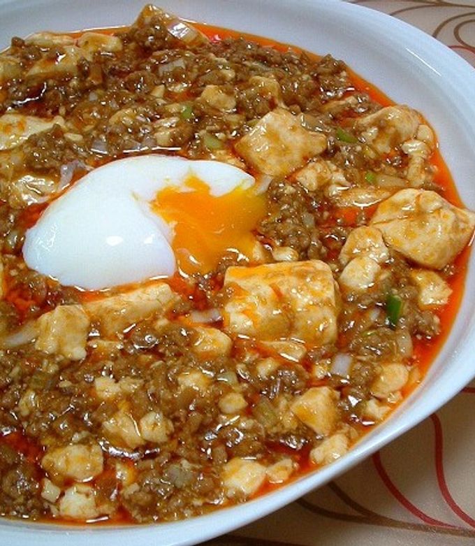 温玉のせ四川風麻婆豆腐 by shihomix 【クックパッド】 簡単