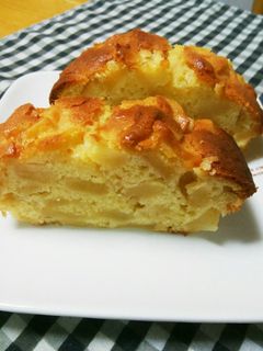 簡単~♡ごろごろリンゴのパウンドケーキ♡-レシピのメイン写真