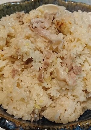 豚肉としょうがの炊き込みご飯-レシピのメイン写真