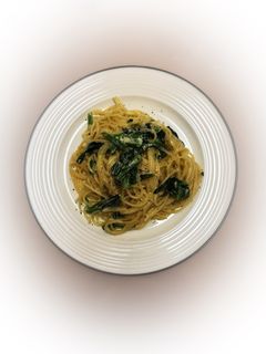 ほうれん草のクリームパスタ-レシピのメイン写真
