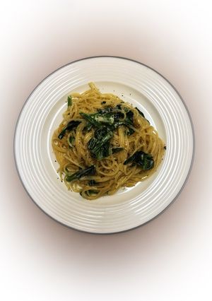 ほうれん草のクリームパスタ-レシピのメイン写真