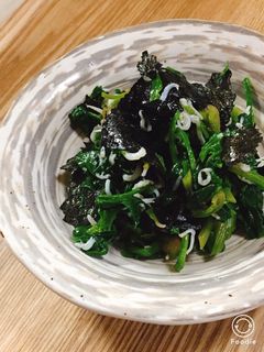 ほうれん草の海苔しらすお浸し(^^)-レシピのメイン写真