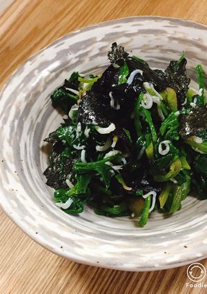ほうれん草の海苔しらすお浸し(^^)-レシピのメイン写真