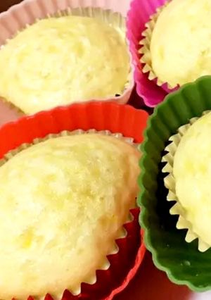 材料3つ 簡単 ふわふわたまご蒸しパン-レシピのメイン写真