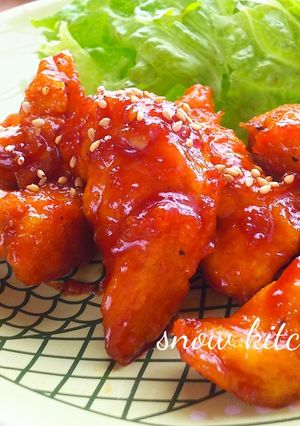 甘辛美味しい☆ヤンニョムチキン-レシピのメイン写真