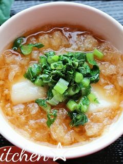 お餅のみぞれ煮-レシピのメイン写真