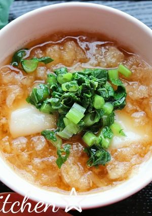 お餅のみぞれ煮-レシピのメイン写真