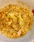 そばめし風こんにゃくオートミール丼