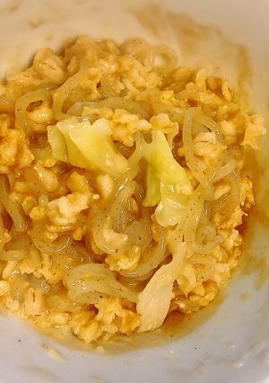 そばめし風こんにゃくオートミール丼-レシピのメイン写真