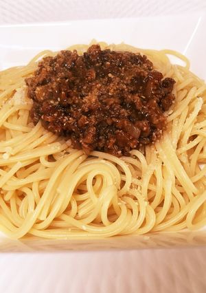 家にあるもので簡単ミートソース-レシピのメイン写真