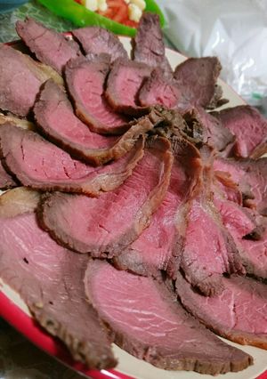 牛ももブロックのローストビーフ風-レシピのメイン写真