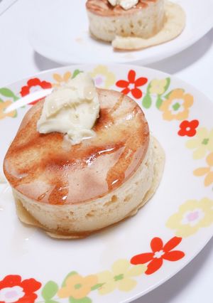 分厚いホットケーキ-レシピのメイン写真