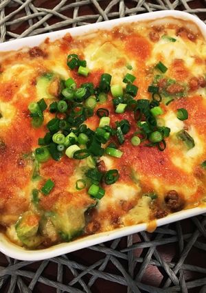 【簡単】豆腐のアボカド納豆グラタン-レシピのメイン写真
