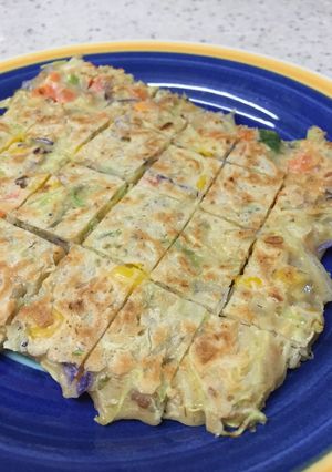 【覚書】離乳食☆お好み焼き（１歳１か月）-レシピのメイン写真