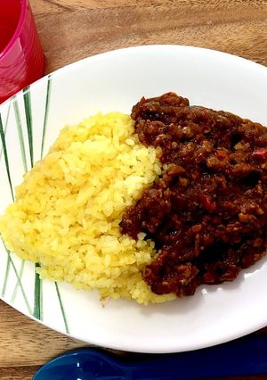 ターメリックライスに合うキーマカレー-レシピのメイン写真
