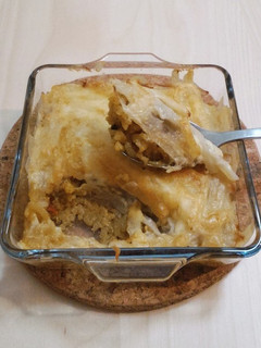 安心米・「ドライカレー」のポテトドリア-レシピのメイン写真