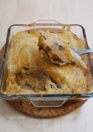 安心米・「ドライカレー」のポテトドリア-レシピのメイン写真