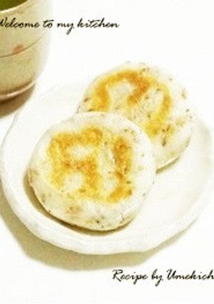 レトロなおやつ❀下町のみるく焼きもち-レシピのメイン写真