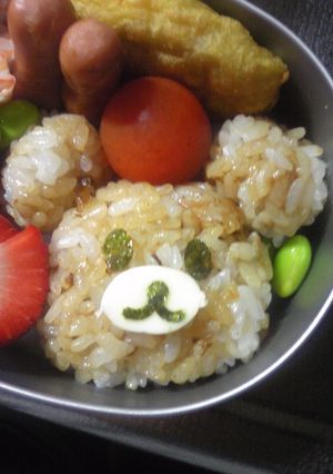年中■お弁当(くま)-レシピのメイン写真