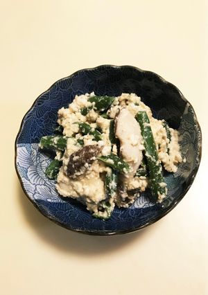 冷凍いんげんの白和え-レシピのメイン写真