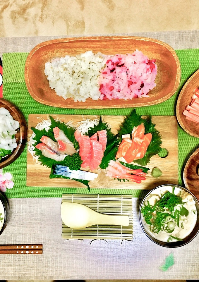 節分パーティ 手巻き寿司-レシピのメイン写真