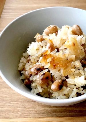煎り大豆ごはん-レシピのメイン写真