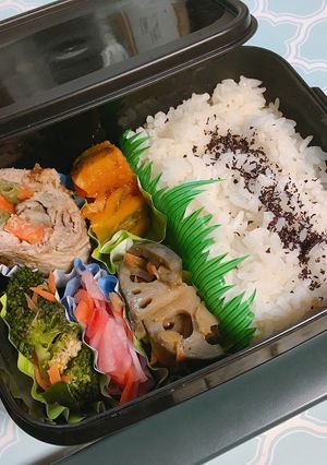 普通に詰めた！パパ弁-レシピのメイン写真