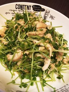 簡単!豆苗サラダ-レシピのメイン写真