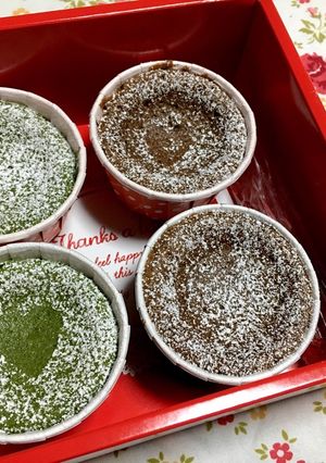 フォンダンショコラ【抹茶】-レシピのメイン写真