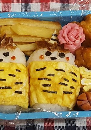 キャラ弁　年長さんのお弁当7-レシピのメイン写真