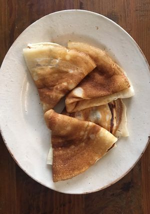 超簡単！寝かさず焼ける しっとりクレープ-レシピのメイン写真