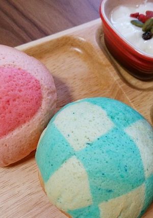 アートメロンパン【愛】-レシピのメイン写真