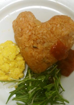 炊飯器でケチャップライス-レシピのメイン写真
